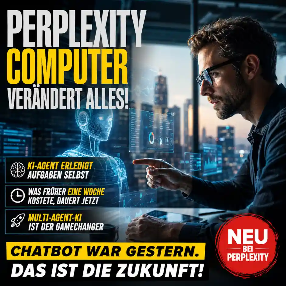 Perplexity Computer soll Aufgaben selbst erledigen: Was der KI-Agent kann, wo Chancen liegen und warum Unternehmen genau hinsehen sollten