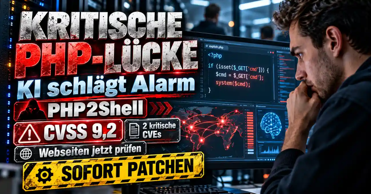 PHP2Shell Sicherheitsl�cke mit kritischem PHP Update im Oktober 2026