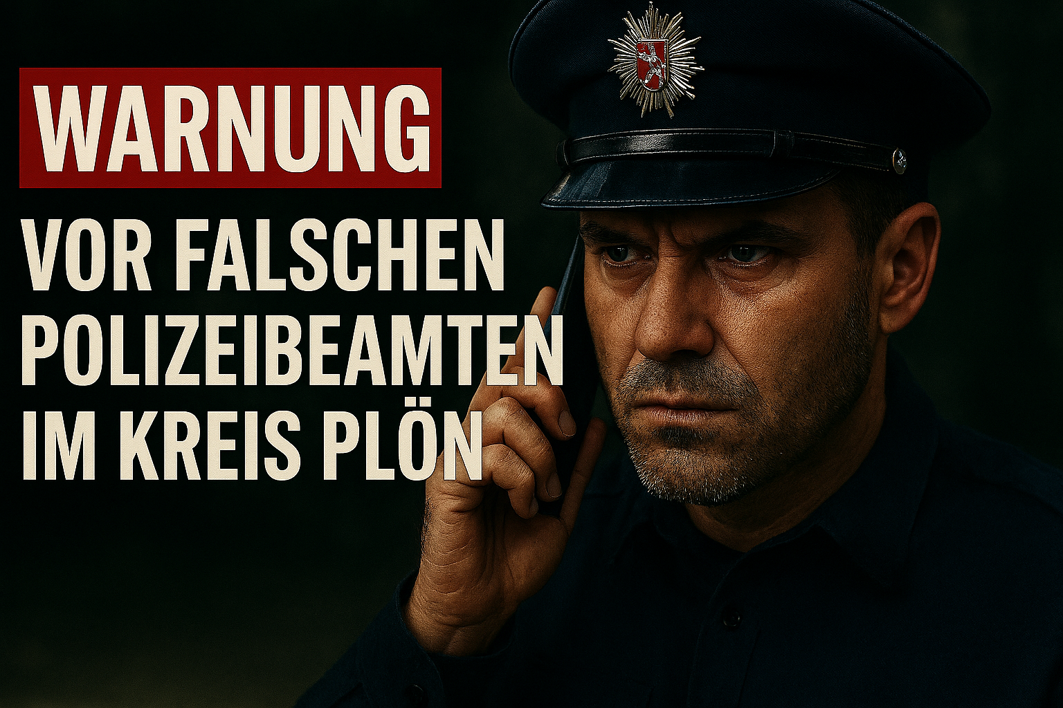 Im Kreis Pl�n h�ufen sich aktuell Anrufe falscher Polizeibeamter. Besonders Ascheberg ist betroffen. Ein ausf�hrlicher Bericht mit Empfehlungen der Polizei zur Betrugspr�vention.