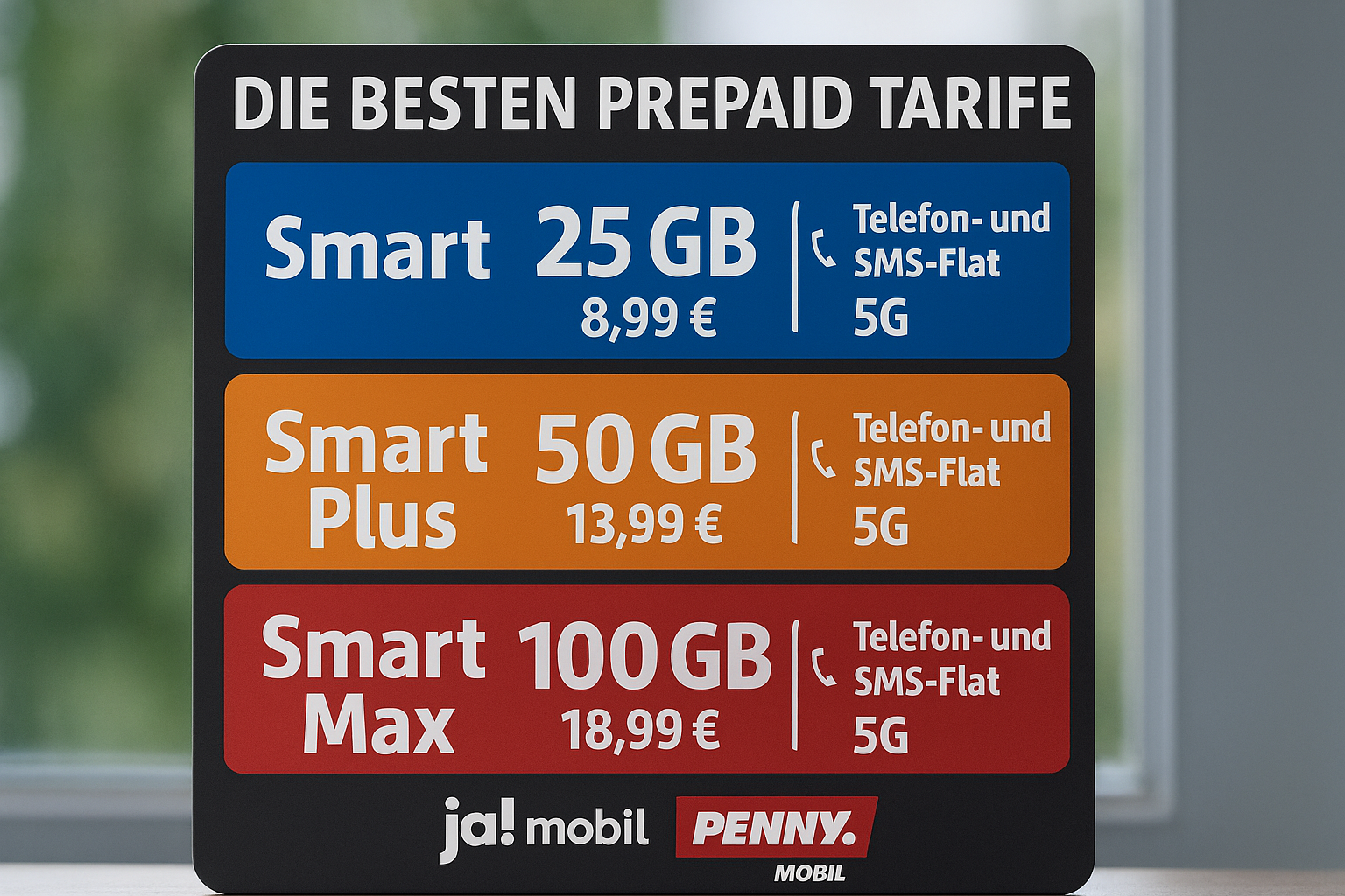 Die Smart Tarife von ja! mobil und Penny Mobil bieten ab November 2025 mehr Datenvolumen zum gleichen Preis. Ab Dezember ergnzt ein kostenloses Datenpolster die Tarife und sorgt fr Flexibilitt und Komfort beim mobilen Surfen.