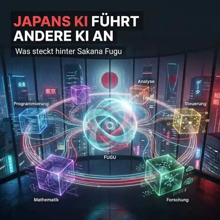 Sakana Fugu setzt auf ein Team aus KI-Modellen. Wie Japans neue KI arbeitet, was Fugu Ultra kann und warum der Ansatz wichtig ist