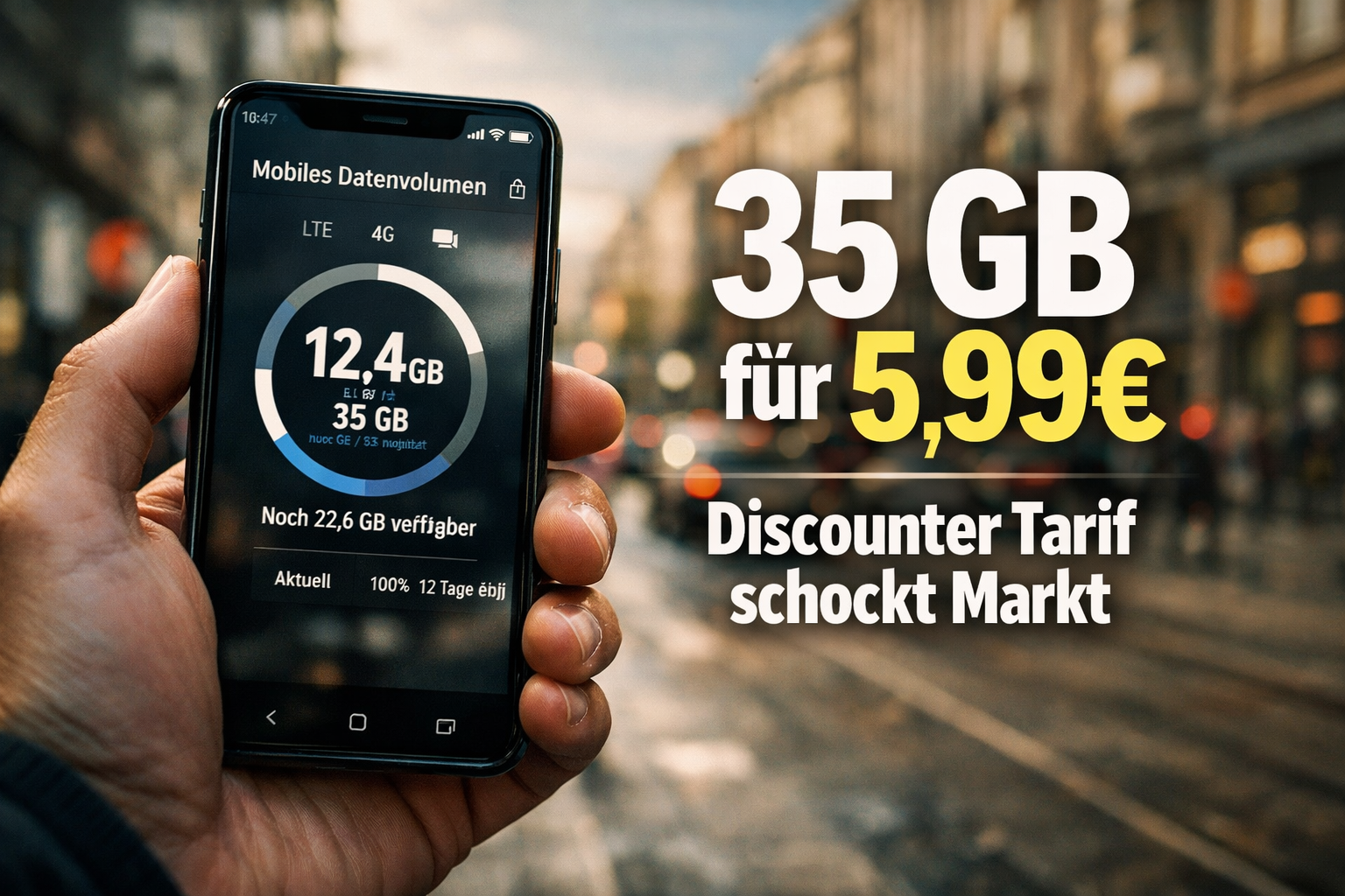 Analyse zum neuen sim24 35 GB Allnet-Flat Tarif f�r 5,99 Euro. Vergleich mit Telekom, Vodafone und anderen Discountern inklusive Tabellen, echten Fakten und Experteneinsch�tzung.