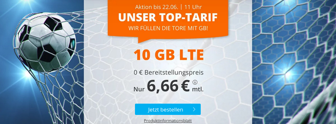 Tariftipp 10 GB Tarife: Simde Tarife fr 6,99 Euro mit 60 Freiminuten und ohne Laufzeit