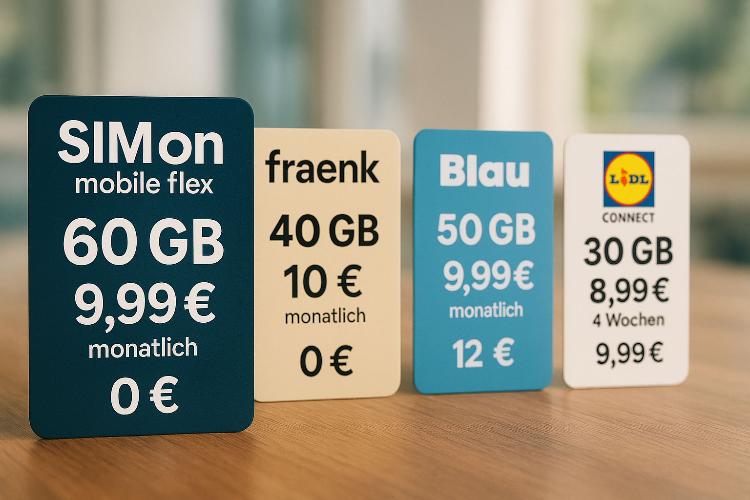 SIMon mobile Januar Handytarife 2026: 70 GB Allnet-Flat im Vodafone Netz f�r mtl. 9,99 Euro