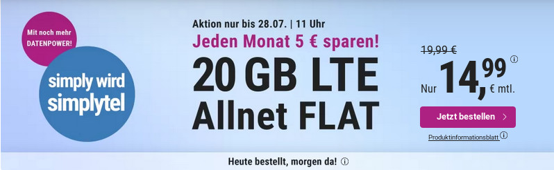 10 GB LTE Tarife: Die besten 10 GB Allnet-Flats in den Sommerferien ab mtl. 14,99 Euro