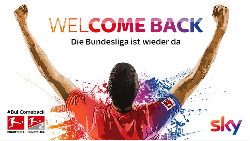 Fuball Bundesliga in der Corona Virus Krise im Free TV am Samstag
