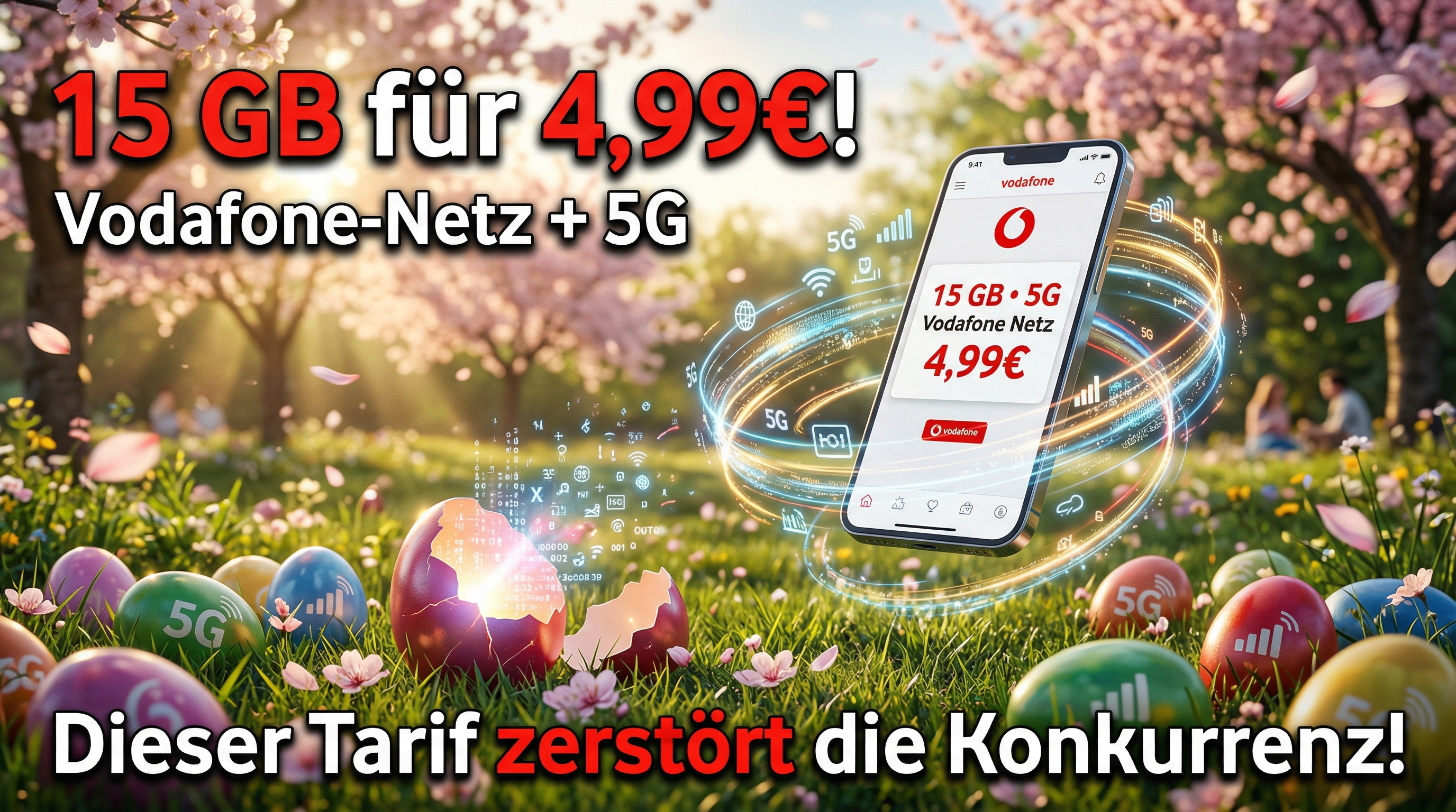 sparSIM XS im gro�en Vergleich 2026: 15 GB 5G f�r 4,99&euro; im Vodafone-Netz. Wie gut ist der Tarif wirklich? Vergleich mit SIMon, Lidl Connect, fraenk & CallYa. Jetzt alle Details!