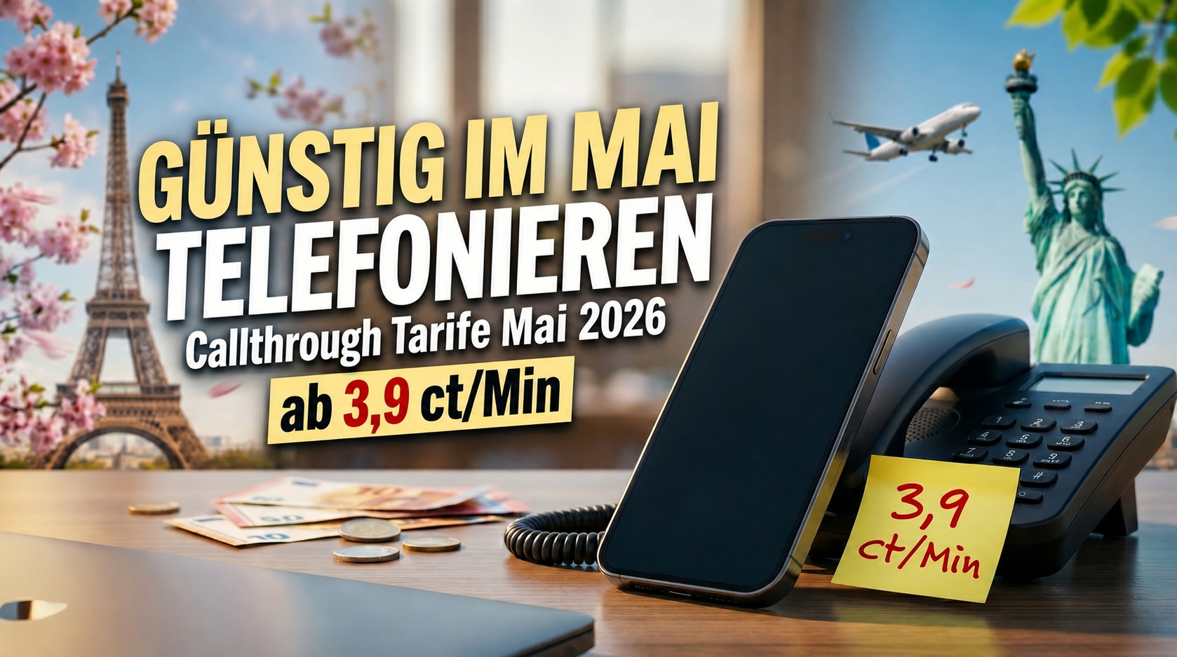 Billiger telefonieren ab 4. Mai 2026: Callthrough ersetzt Call-by-Call. Alle Anbieter, Preise (ab 3,9 Cent) und Vergleich f�r Inland - jetzt sparen.