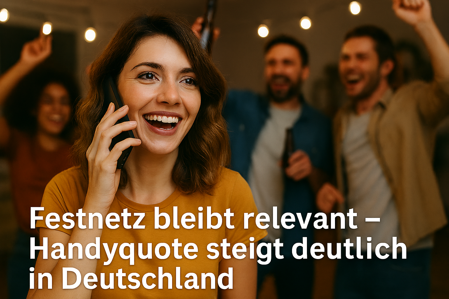 Festnetz bleibt trotz steigender Handyquote ein wichtiger Kommunikationsweg in Deutschland. Analyse der aktuellen Verivox-Studie 2025.