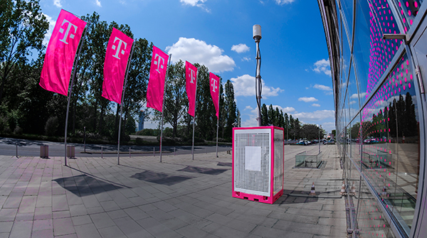 Telekom 5G: Telekom präsentiert kleinen, mobilen 5G-Sendemast