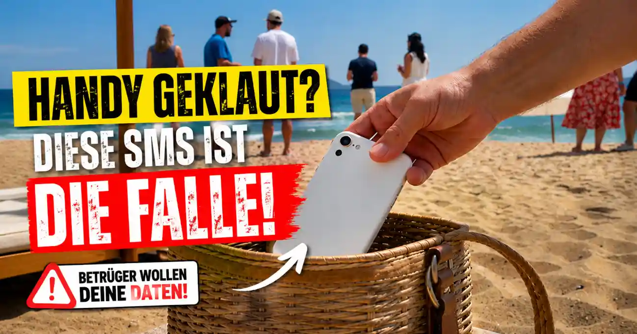 Handy gestohlen? Betr�ger schicken Fake-SMS als angebliche Finder. Was Betroffene jetzt tun sollten und welcher Fehler das Ger�t freigibt