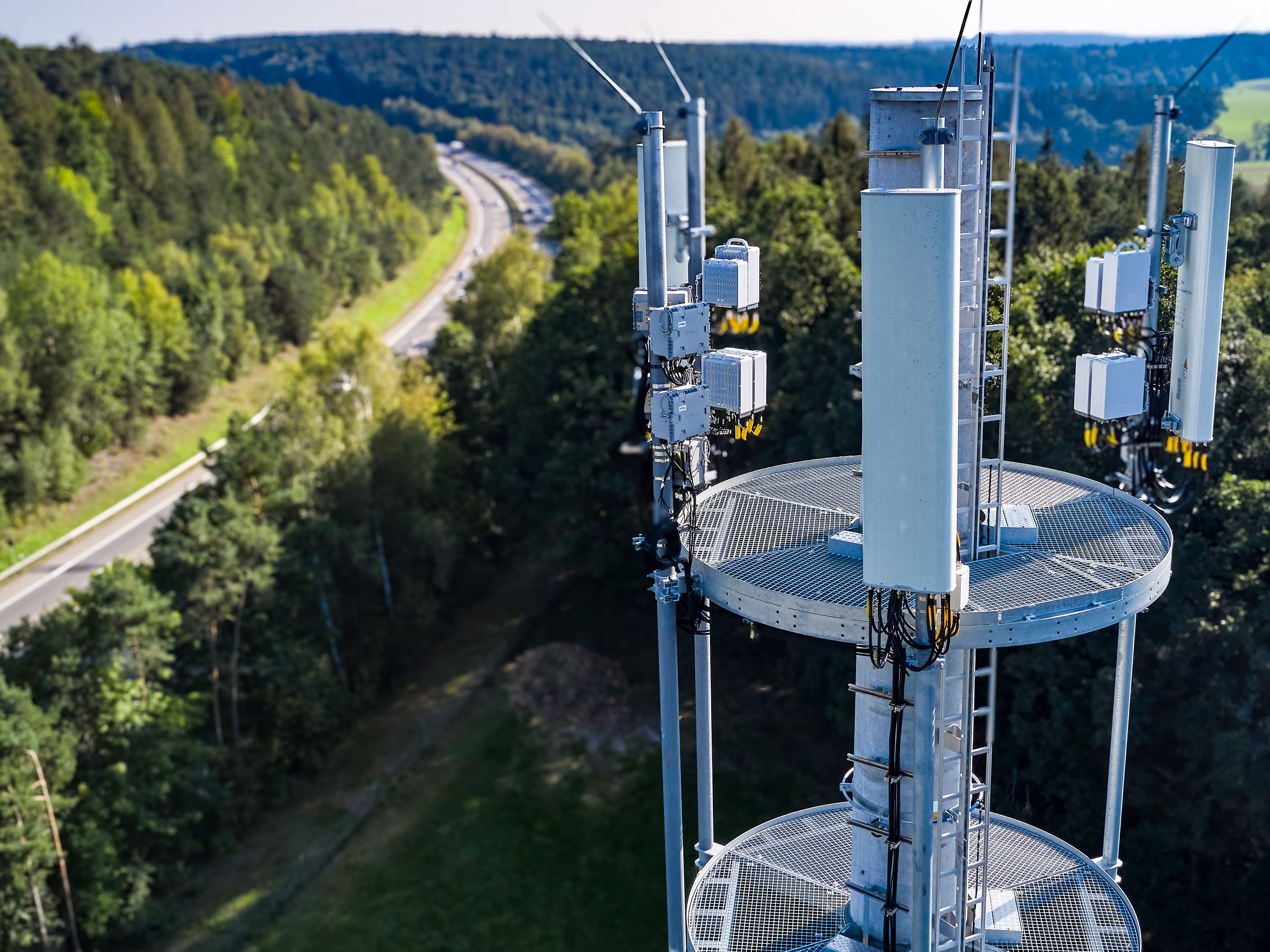 Telekom 5G Netzausbau: Mobilfunkausbau an 849 Standorten