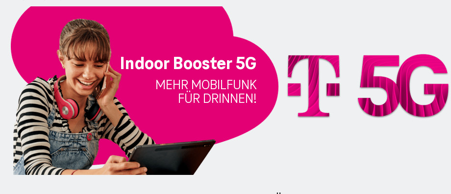 Telekom 5G Booster: Mehr 5G Empfang im Innenbereich