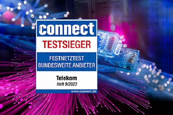 Telekom Festnetztest: Telekom gewinnt Festnetztest der Zeitschrift connect