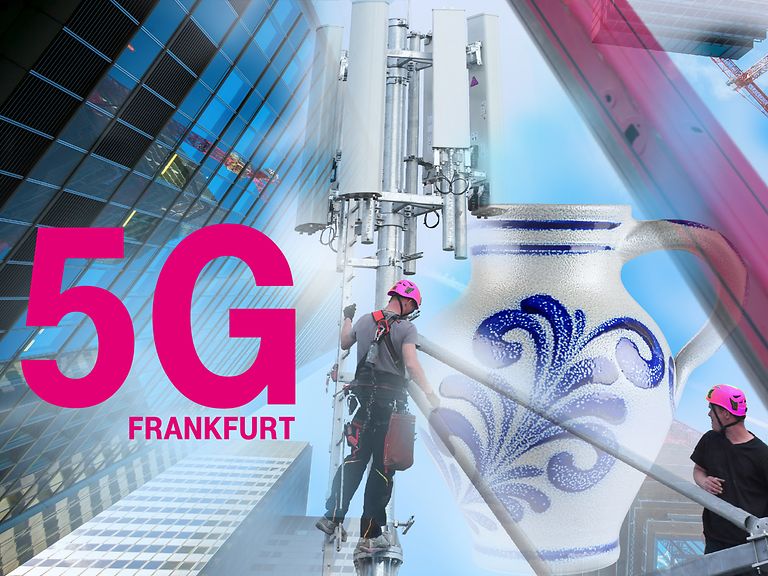 Telekom 5G LTE in Frankfurt