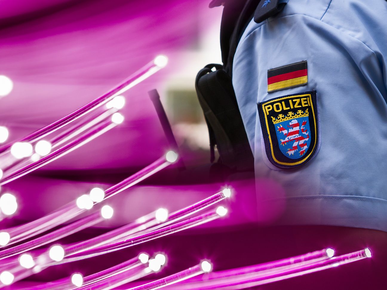 Telekom Breitbandausbau: Polizei Hessen bekommt Telekom-Glasfaser