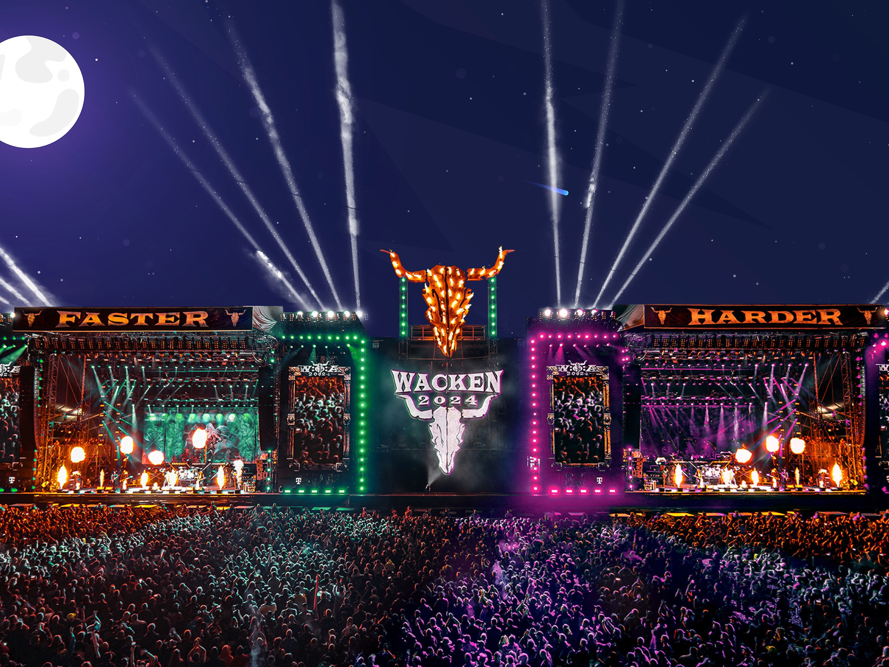 Wacken Open Air 2025: Telekom sendet auch n�chstes Jahr von Wacken