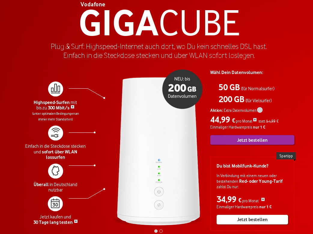 Vodafone Gigacube
