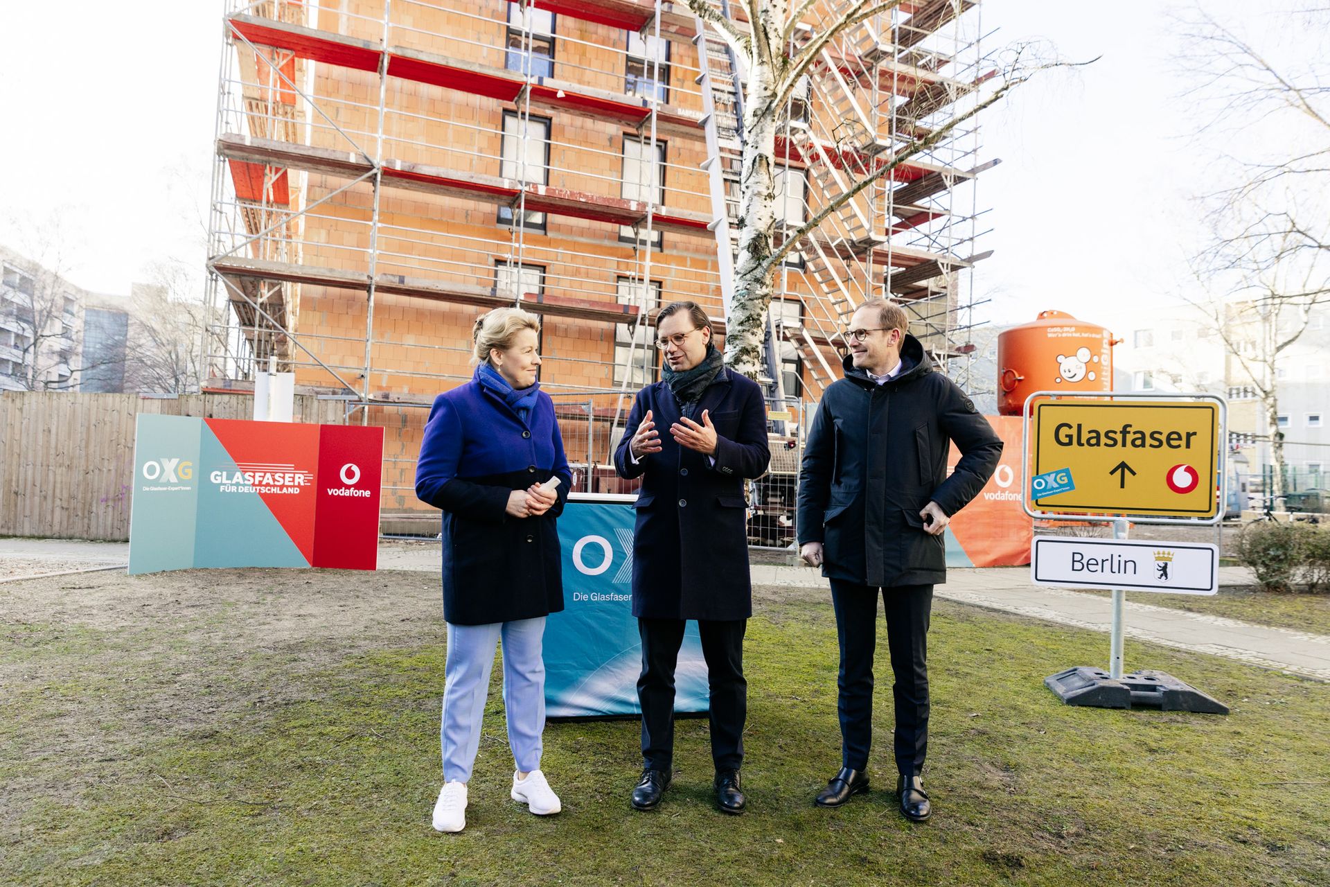 Vodafone Glasfaserausbau: Mit OXG Glasfaser-Offensive in Berlin