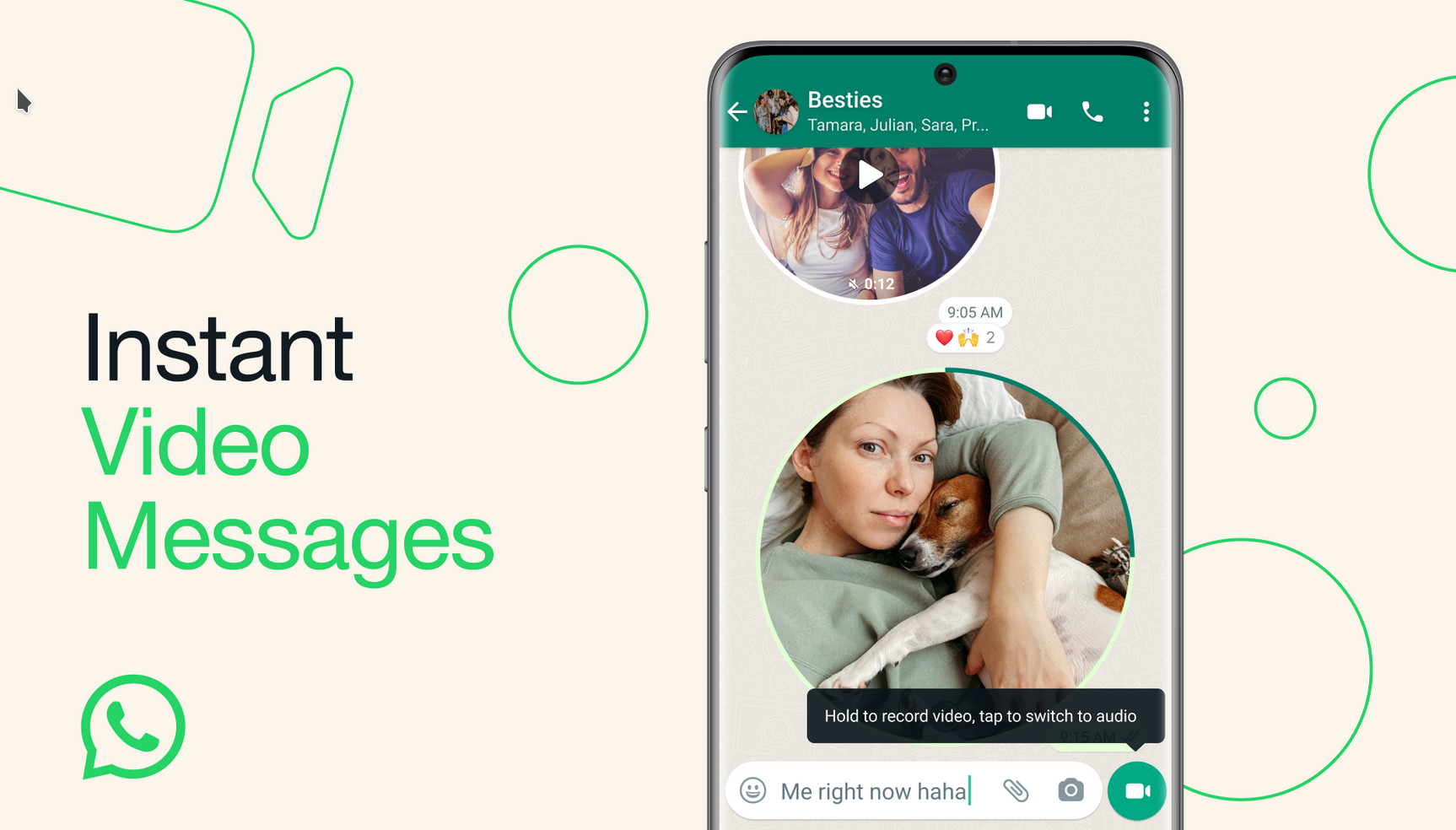 Whatsapp Video Chats: WhatsApp mit Video Nachrichten Funktion f�r die private und �ffentliche Kommunikation
